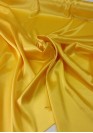 Атласный шелк с эластаном желтый