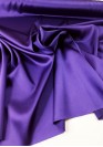 Атласный шелк с эластаном фиолетовый